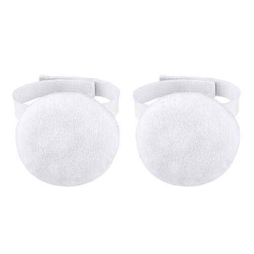 Anti Friction Oval Shape Ankle Support Shock Absorption-White C