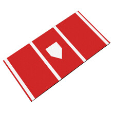 Baseball Baseball Pitcher Training Mat with Flexible-Red