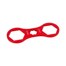 8T-12T Mountain Bike Fork Crown Wrench For-Type B red 27mm to 2