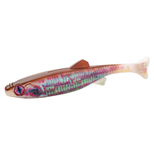 T Shape Tail Simulation Fishing Baits Swimbaits Slow Sinking-A