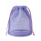 Swim Gear Organizer Mesh Drawstring Bag Design For-P urple L 1