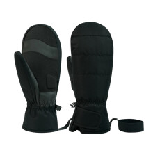 Skihandschuhe, wärmeisolierend, winddicht, für kaltes-XL Schwarz