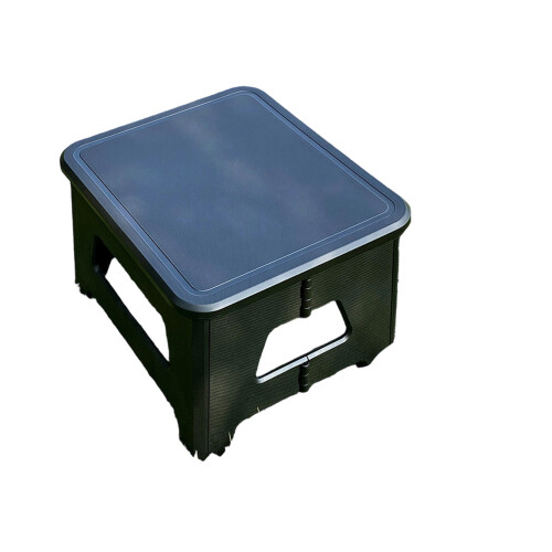 Toilettes de Camping compactes,-un grand tabouret simple noir