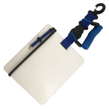 Duiken Schrijfleien met wartels Clip Onderwaterschrijfbord-Blauw