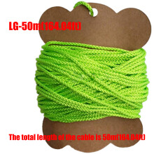 Ligne de poignée de plongée sous-marine de cordon-Vert clair 50M
