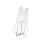 Portable Clear Acrylic Bicycles Holder for-4mm thickness set 1