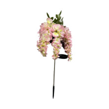 Lampe solaire de jardin Wisteria 74 cm violet rose