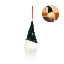 Lighted Christmas Gnome Doll19x9x8cm Red/Gray/Green