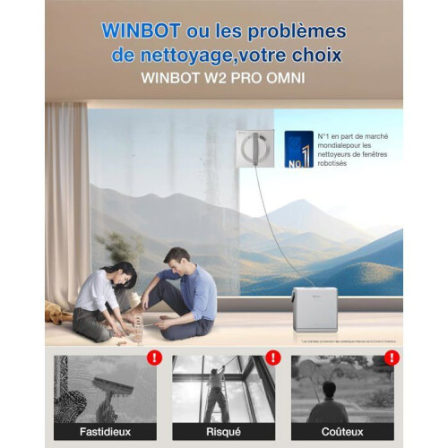 Ecovacs Ecovacs WINBOT W2 PRO OMNI 4500 mAh 1