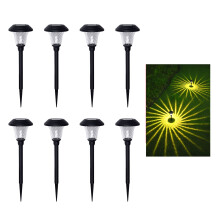 Solar Pathway Lights IP65ABS17x5x4in8Pack