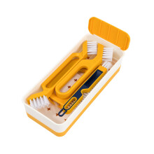 Ensemble de brosses de nettoyage multi-usages, brosse de nettoyage ménager détachable, outils de nettoyage à poignée ergonomique, brosse pour