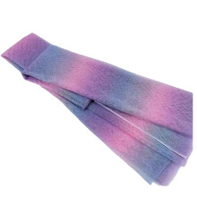 Regenbogenfarbener, schimmernder Tüllstoff,-Rosa Blau Lila