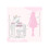 Unicorn-Design Kids Dressing Table, with Mirror and Stool - White 3