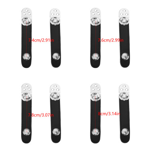 Elegant Leather Accordion Bellow Strap Stage Performances-8cm 1