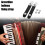 Elegant Leather Accordion Bellow Strap Stage Performances-8cm 5