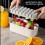 Ice Maker Mold Set with Bucket and Spoon, 23x12x8cm, 7