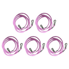 5 STKS Modieuze Handschoenen Lanyard Skiwanten Houder-roze