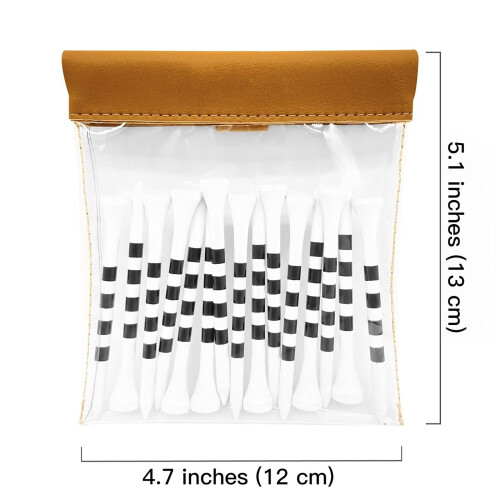 Waterproofed Golf Tees Pouches For Outdoor Protection Keeps 2