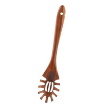 Natural Wood Spoon Nonstick Coating Long Handle Spaghetti-C