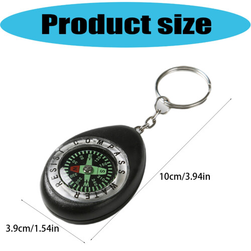 5Pieces Outdoor Activity Essential Small Compasses Random Color 1