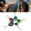 5Pieces Outdoor Activity Essential Small Compasses Random Color 3