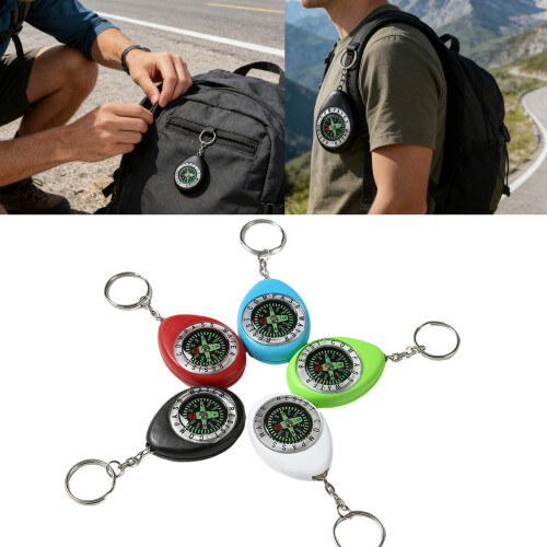 5Pieces Outdoor Activity Essential Small Compasses Random Color 2