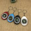 5Pieces Outdoor Activity Essential Small Compasses Random Color 6