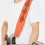Punk Guitar Strap Featuring Studs Soft Microfiber-Brown 16 7