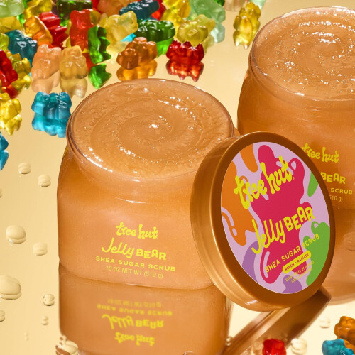 Tree Hut Jelly Bear Shea Sugar Scrub, 18 oz 2