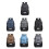 Gym Backpack With Padded Shoulder Strap Large-Nylon black 2