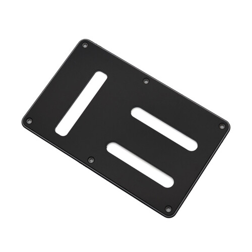 Panneau de couverture arrière de guitare électrique pour-Noir