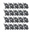 20Pcs Multipurpose Camping Awning Hook Clip Traveling-Black 1
