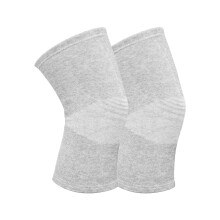 Breathable Knee Guard Moisture Wicking Fabric Knee-Light Grey L