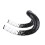 Bicycles Handlebar Grip Bike Handle Cover Handlebar-white black 1