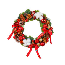 Ghirlanda natalizia da 20 pollici, fantastica decorazione per le feste di Natale con il suo design artificiale realistico, crea atmosfera in