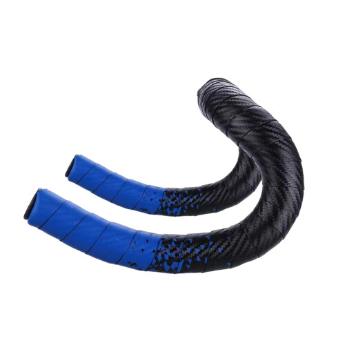 Bicycles Handlebar Grip Nonslip Bike Handle Locking-blue black