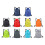 Drawstring Fitness Bag Water Resistant Drawstring-dark blue 2
