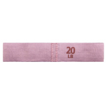 Gebreide oefenlus voor Pilates Squats Hip 5-Roze 20 pond