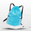 Drawstring Fitness Bag Water Resistant Drawstring-dark blue 6