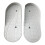 Heavy Duties Plastic Replacement Pedal With Ergonomic-A Pair 1