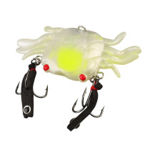 Zachte Jig Head Lokt Kunstmatige Swimbait Drijvende-Geel groot