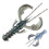 10Pcs Artificial Shrimp Lures Freshwater-Color A 6.5cm 6