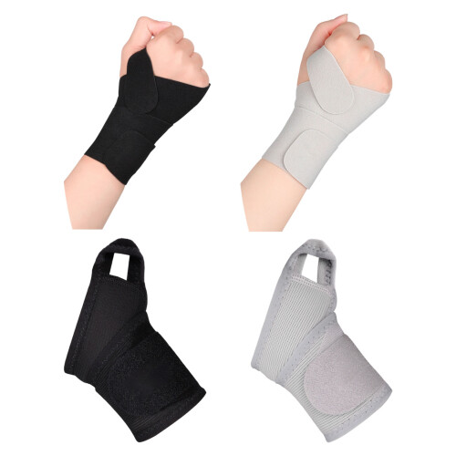 Professional Nylon Wrist Stabiliser-Black Breathable  Lycr s 1