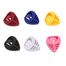 Étui triangulaire en plastique ABS pour plectres de guitare,-B