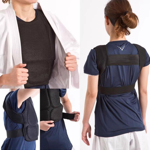 Multilayer Foam Chest Protectors Polyester Shell-Black L