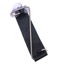 Portable Foldable Guitar Rest With Z Shape Metal Frame-Black