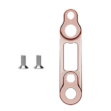 140mm-160mm Rotors Precisions Machined Aluminum-Pink Rear brake