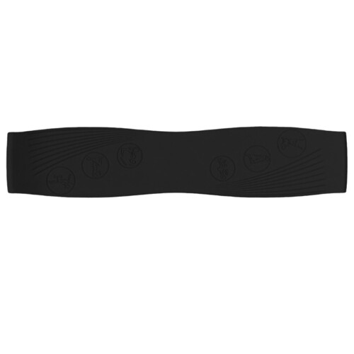 Fitness Resistance Bands Stretch Elastic Belt Pull-40lbs Black