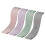 High Stretch Silicones Workout Band With Printed Exercise-4PCS 1