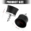 Multiple Surfaces Golf Ball Retrievers Ergonomic Plastic Head 3